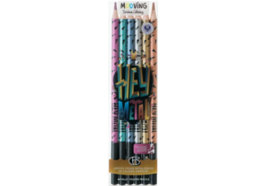 Pack 6 Lapices Colores Hey Metal Mooving