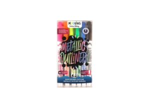 Pack 6 Marcadores Metallic Outliner Mooving