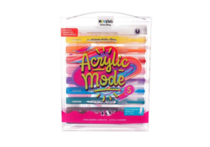 Pack 10 Marcadores Acrilicos Acrylic Mode S Mooving