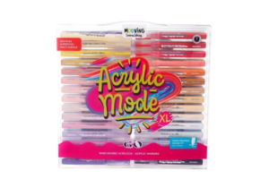 Pack 60 Marcadores Acrílicos Acrylic Mode XL Mooving
