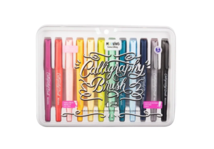 Pack 12 Marcadores Calligraphy Brush Mooving