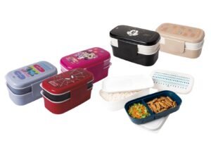 Vianda Bento Box 2 Pisos 19,9 x 12,4 x 10,5 cm Plasútil