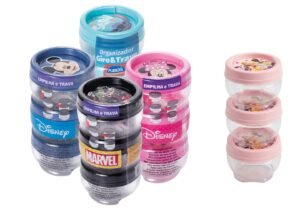 Pack x 3 Pote Apilable Gire Traba 155 ml Plasútil