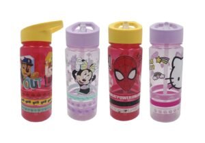 Botella PP 500 Ml Goma Eva Varios Personajes