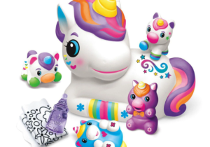 Squishy Unicornio Para Pintar y Animalitos My Look Lexibook
